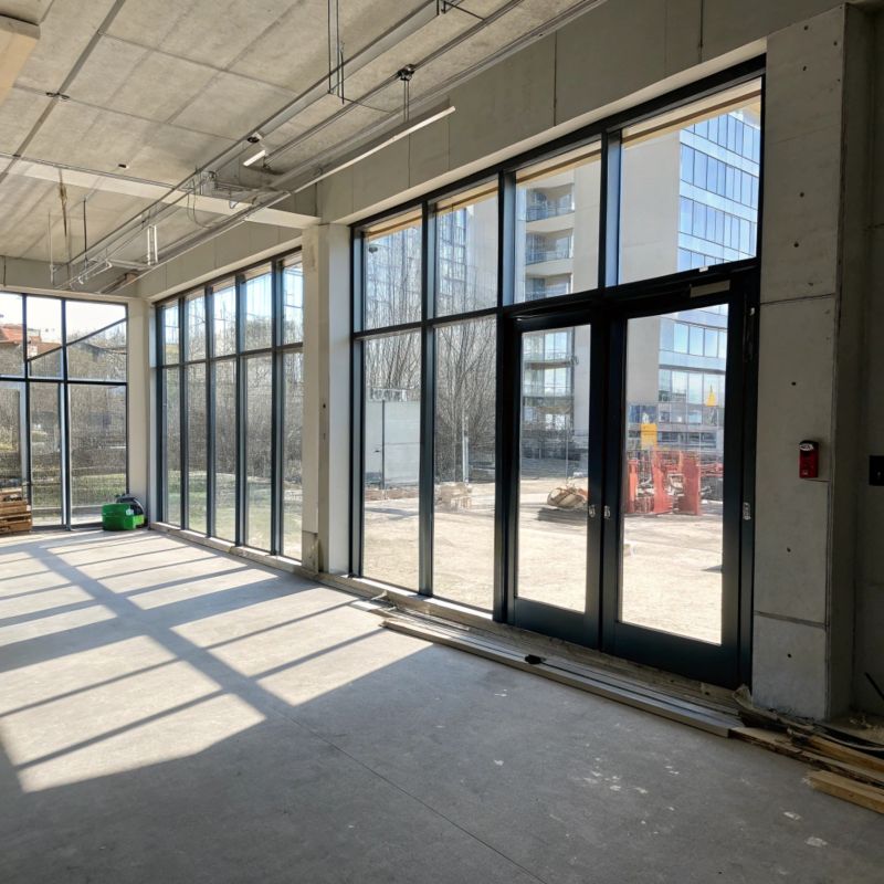 Modern Window Design on a Residential Exterior